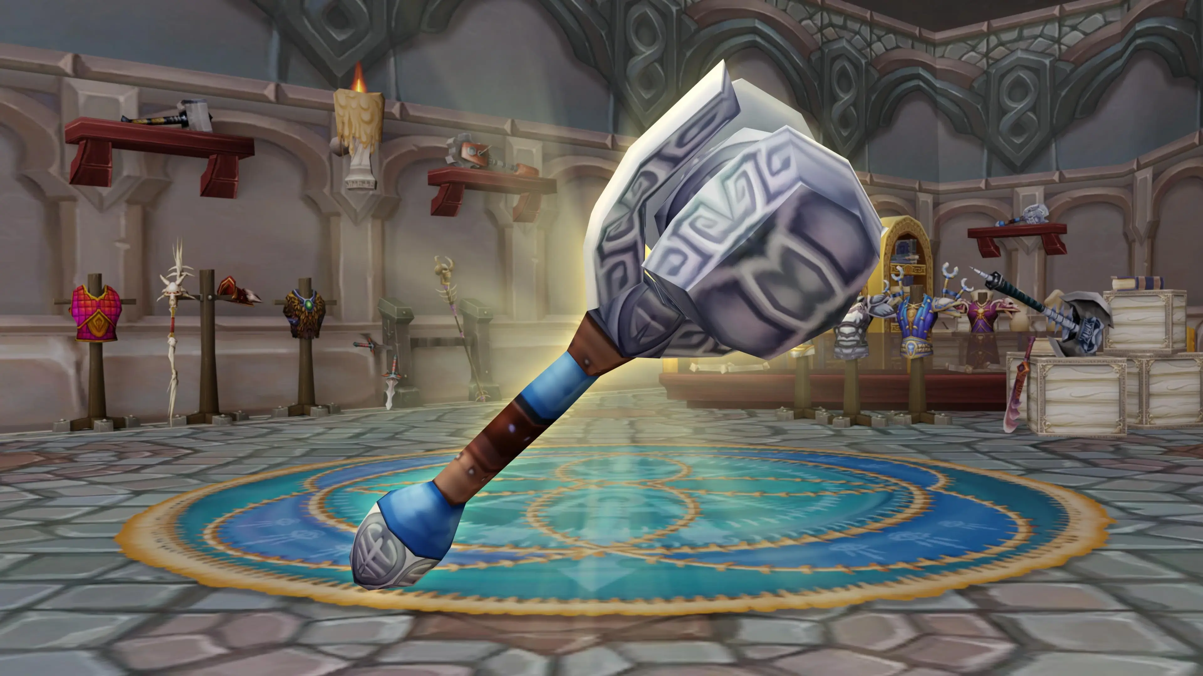 (需60级) 传家宝 Devout 光环stone Hammer