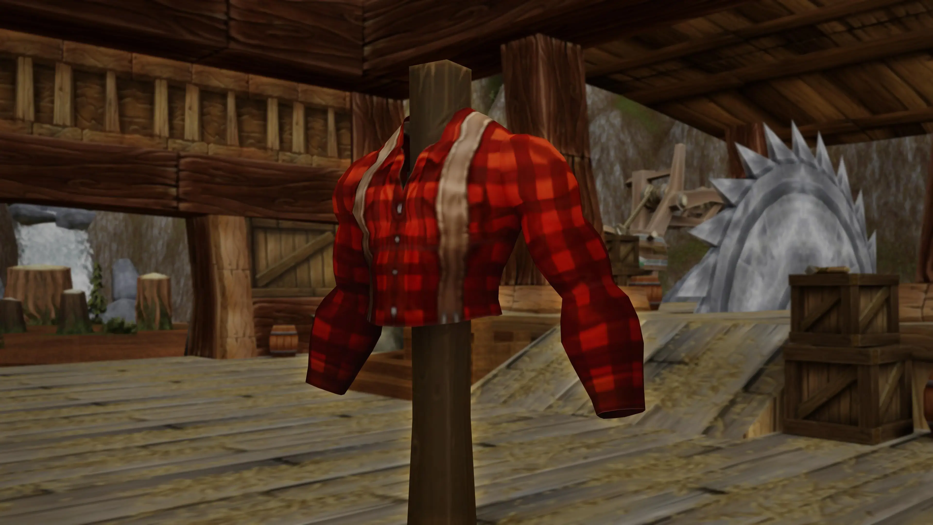 红色LumberjackShirt