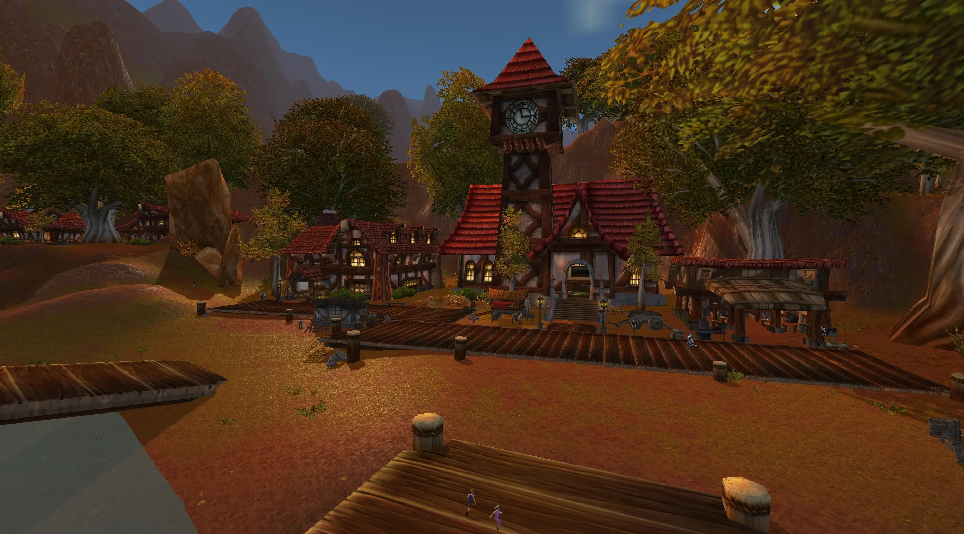 撤退石： Lakeshire