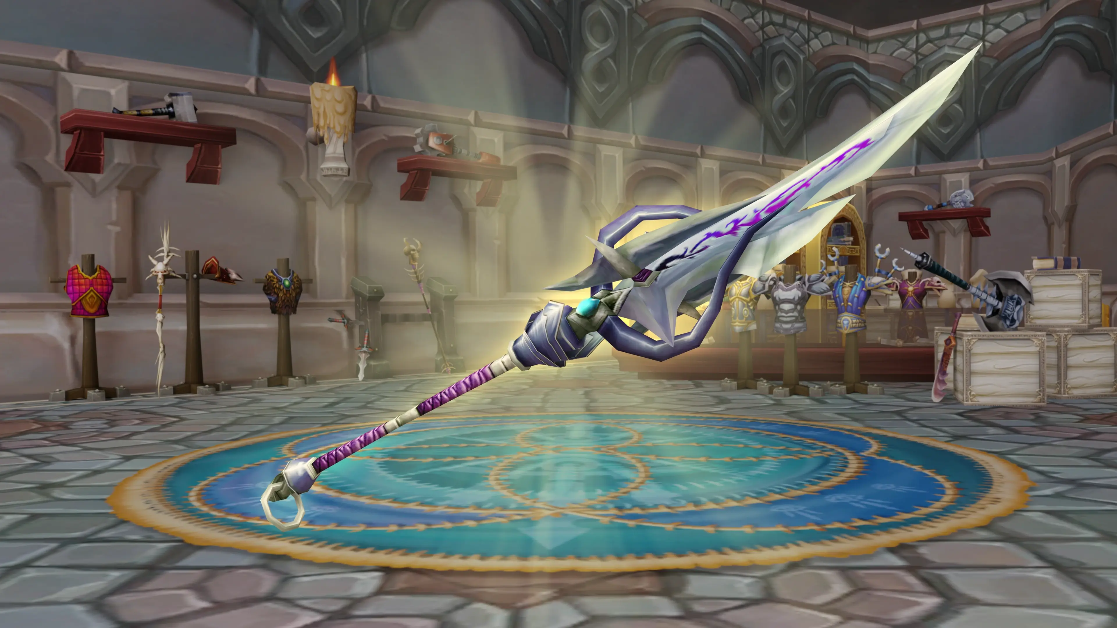 (需60级) 传家宝 Sturdied Arcanite Spear