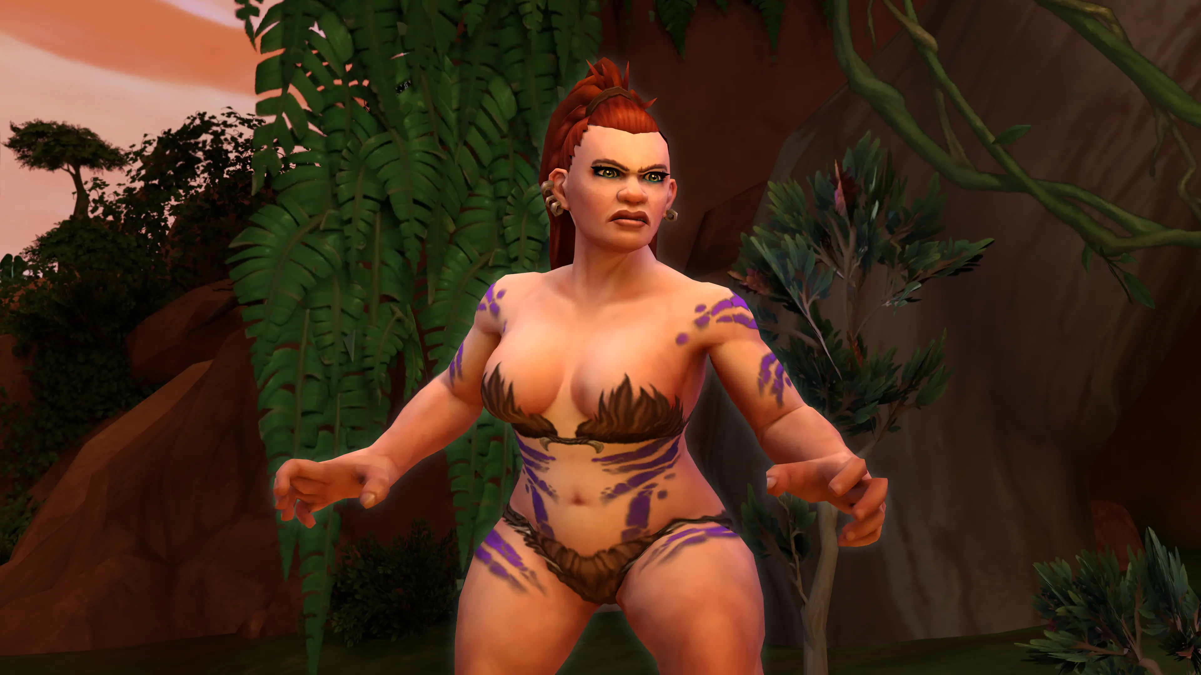 外观·Warrior's Mauve Tattoos